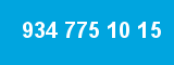 934 775 10 15 934 775 10 15